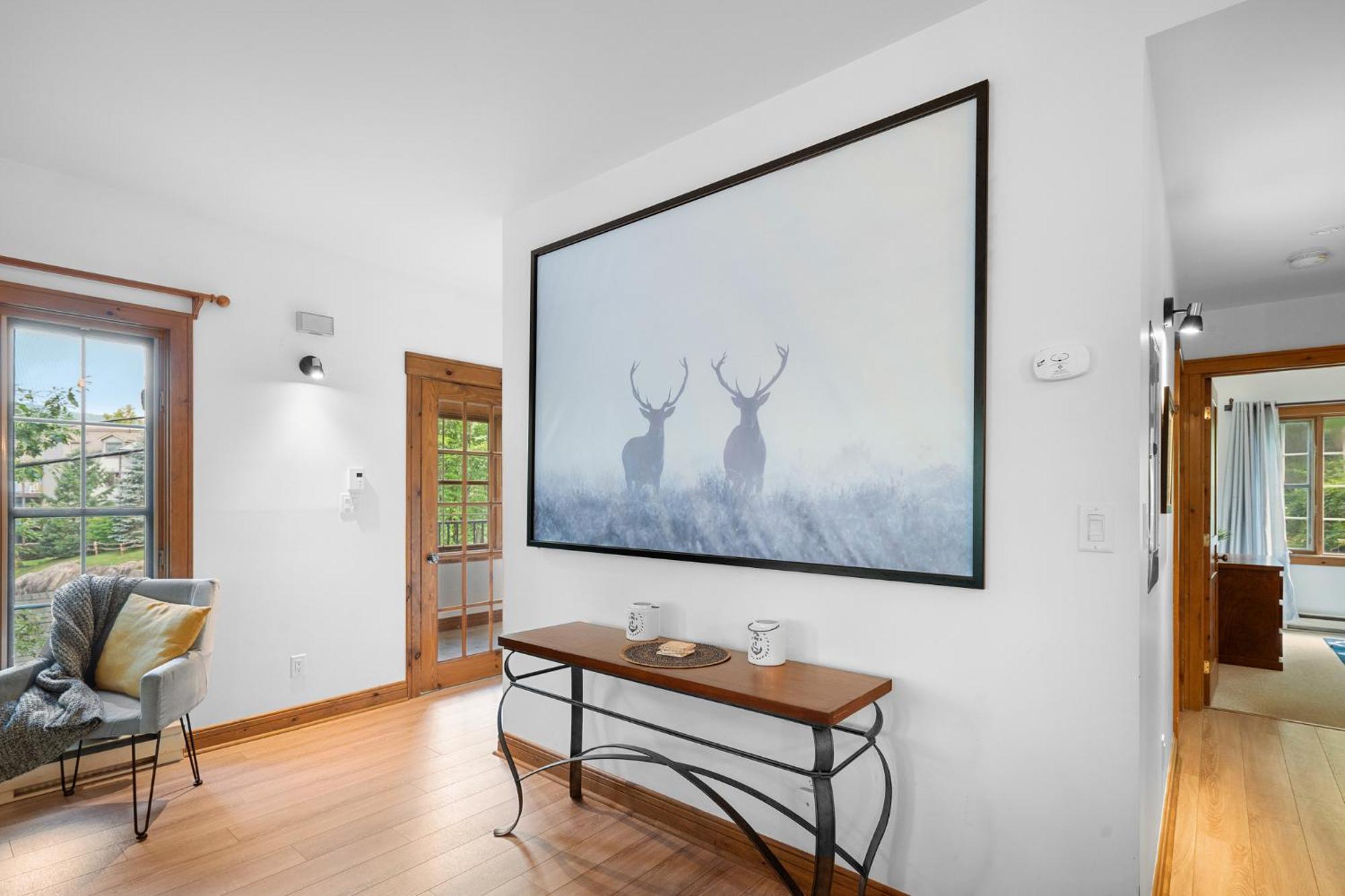 Les Falaises Tremblant - Ski Inout Condo W2Bdrs モントランブラン エクステリア 写真