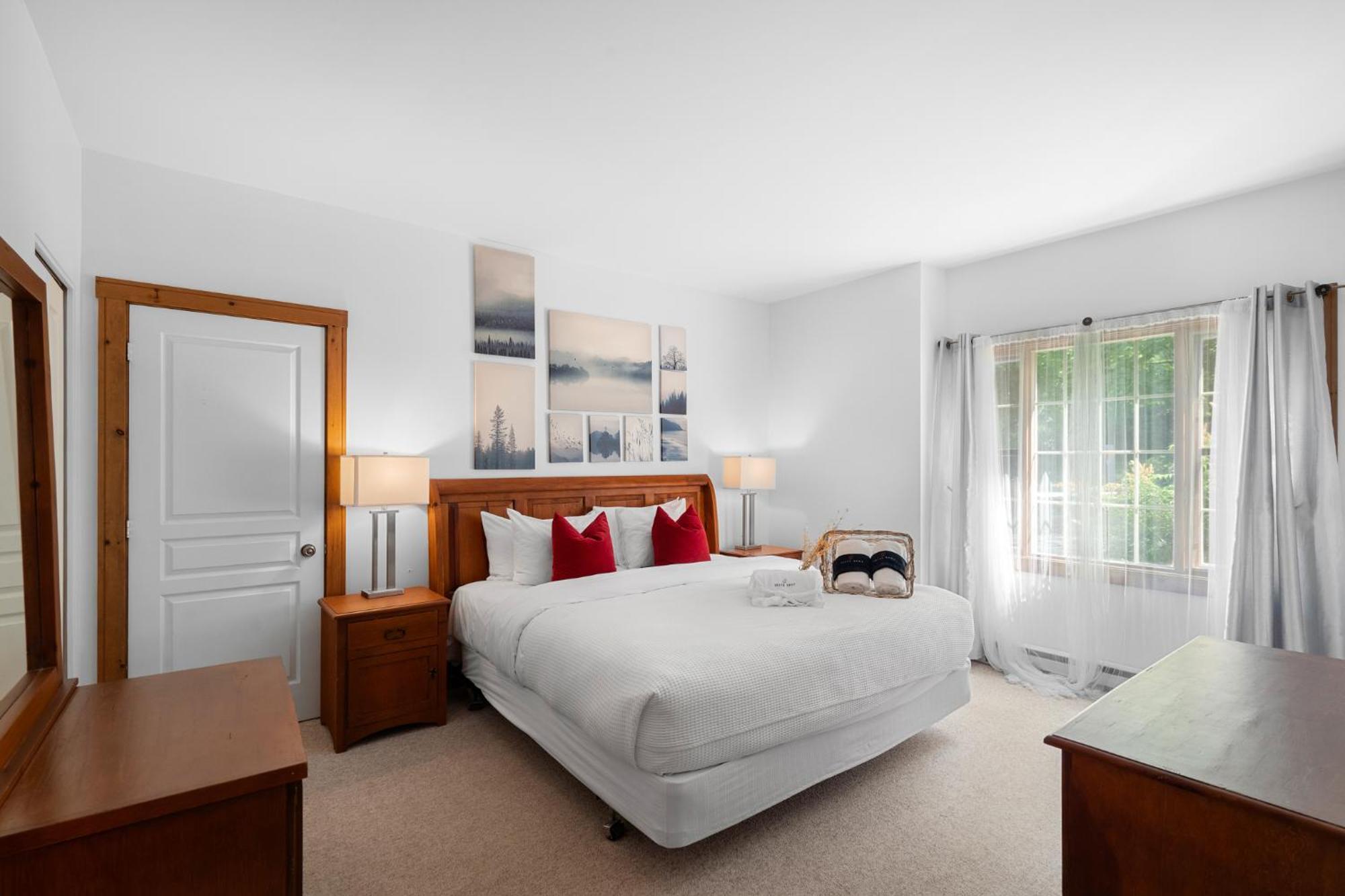 Les Falaises Tremblant - Ski Inout Condo W2Bdrs モントランブラン エクステリア 写真